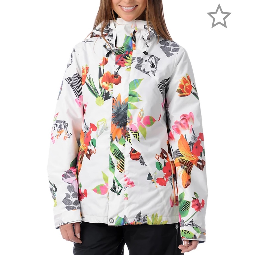 Volcom B4BC Clove Floral Insulated Snowboard Jacket